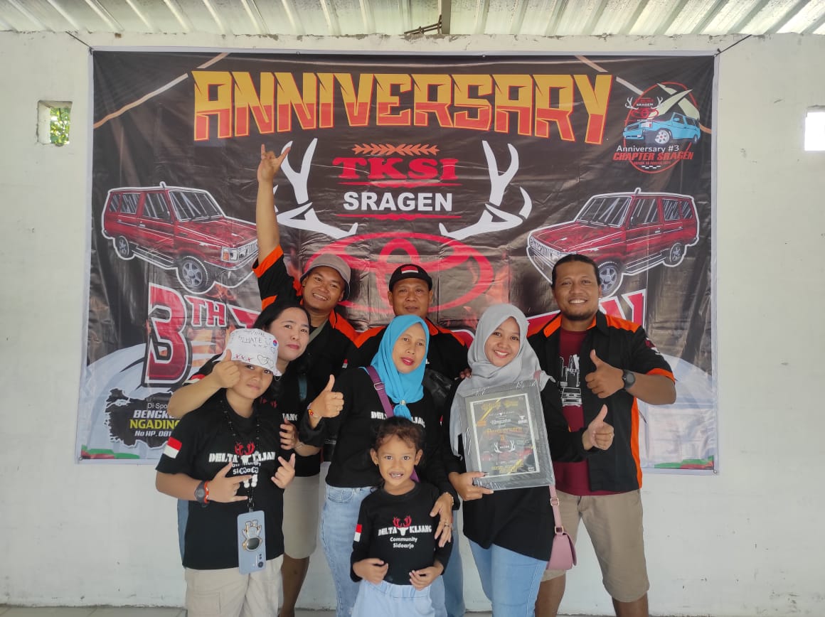 Aniversary TKSI Sragen Ke-3 & Aniversary KPM Sidoarjo Ke-4